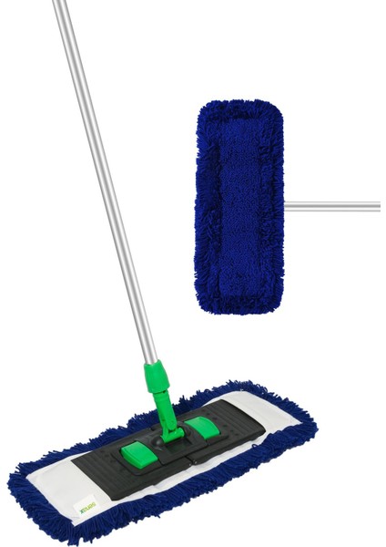 60 cm Akrilik Zincir Dikiş Mop, Saplı, Statik Elektrikli, Kuru ve Nemli Temizlik fiyatları
