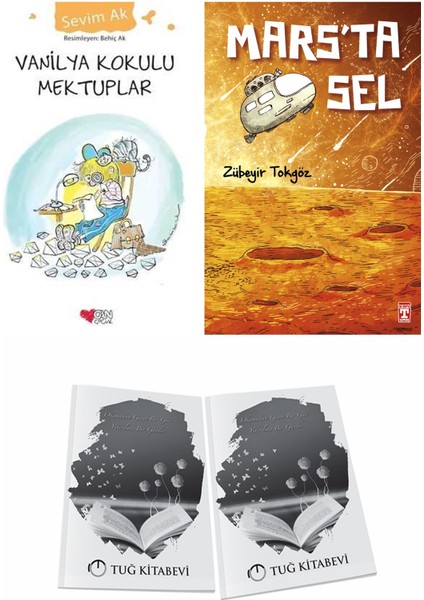 Vanilya Kokulu Mektuplar ve Marsta Sel + Hediyeli
