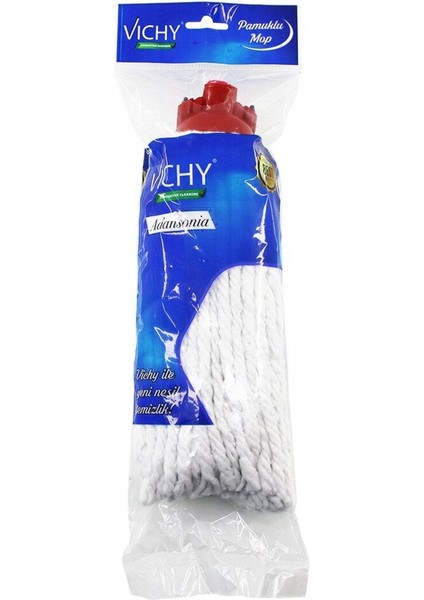 Büyük Boy Örgülü Iplikli Pamuk Püsküllü Mop 27CM