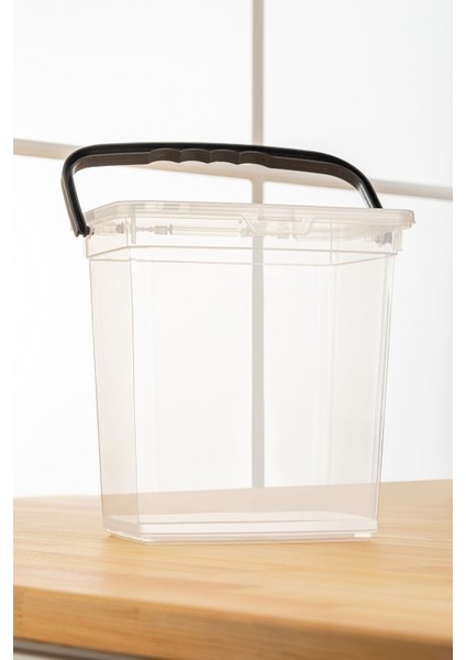 6 Litre Çok Amaçlı Şeffaf Saklama Kabı, Un ve Bakliyat Için Ideal ve Şık Tasarım modelleri