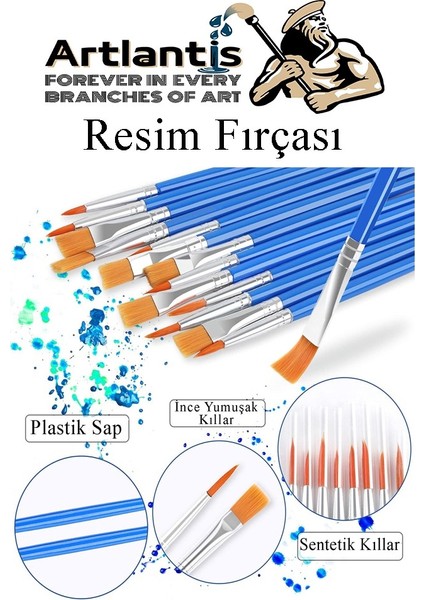 12 Renk Sulu Boya 35X50 cm Telli Spralli Resim Defteri Resim Paleti Resim Fırçası Temizleme Kabı Suluboya Okul Öğrenci indirimleri