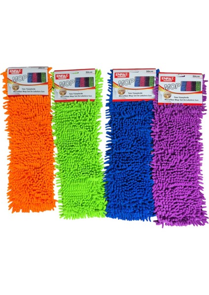 Yeşil Mikrofiber Yerden Mobu 50 Cm, Şık ve Pratik Temizlik Ürünü