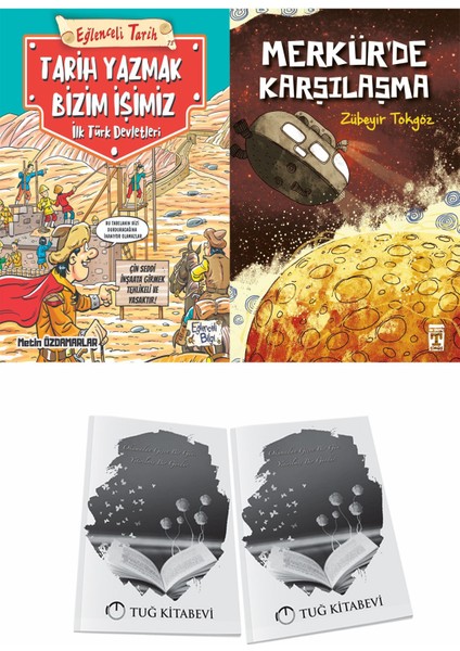 Tarih Yazmak Bizim Işimiz Ilk Türk Devletleri ve Merkürde Karşılaşma + Hediyeli