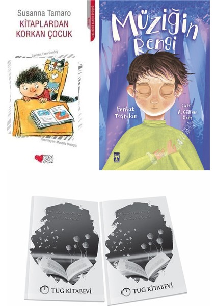 Kitaplardan Korkan Çocuk ve Müziğin Rengi + Hediyeli