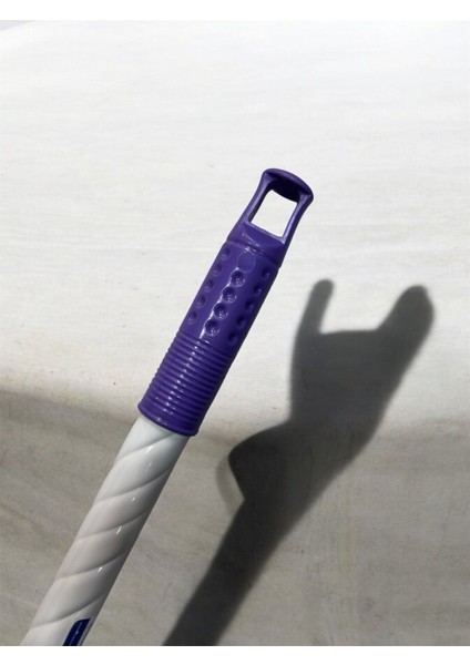 Kalın Metal Temizlik Mop Sapı, Kendinden Vidalı, Çekçekli, Dayanıklı ve Kullanışlı