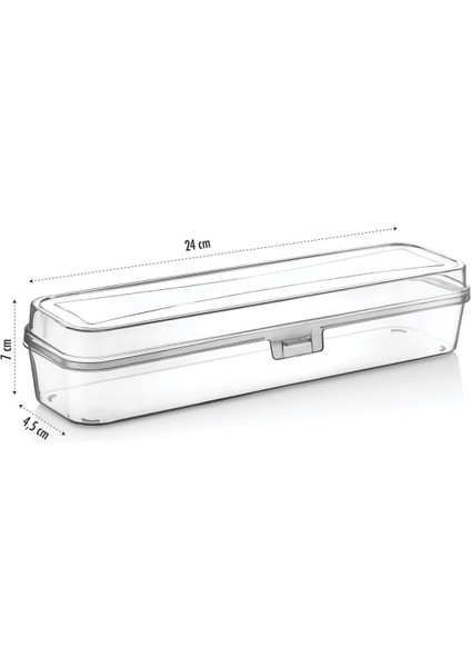 Beyaz 3'lü Kaşıklık Saklama Kabı, Çatal ve Kaşık Taşıma Kutusu Seti fiyatları