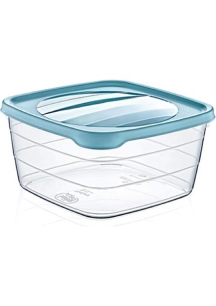 Beyaz Kare Saklama Kabı 0,5 Lt, Şık ve Kullanışlı Mutfak Ürünü