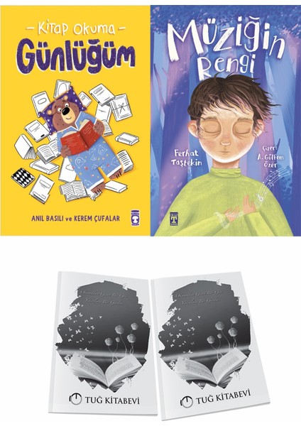 Kitap Okuma Günlüğüm ve Müziğin Rengi + Hediyeli