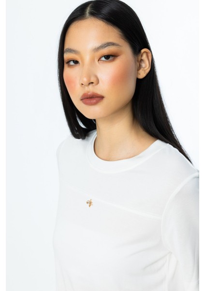 Aksesuar Detaylı Kısa Kollu Bluz 51603 modelleri