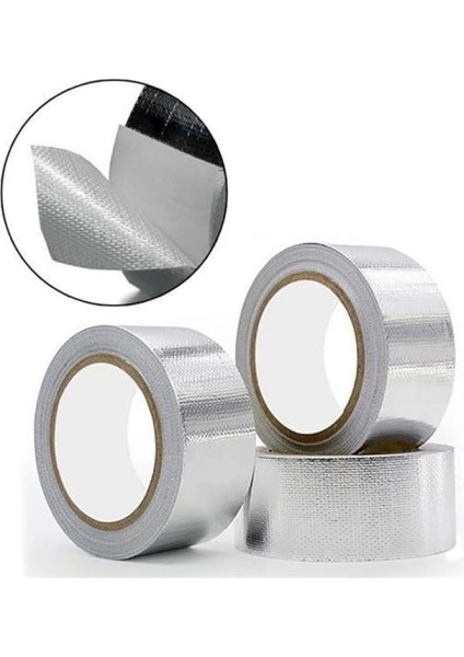 Yüksek Sıcaklık Dayanan Su Geçirmez Çatı Boru Duvar Çatlak Yapışkan Bant Folyo 5 mt x 10 cm