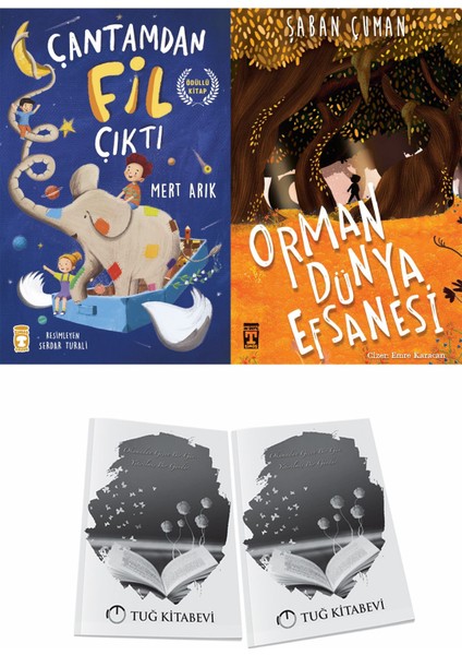 Çantamdan Fil Çıktı ve Orman Dünya Efsanesi + Hediyeli