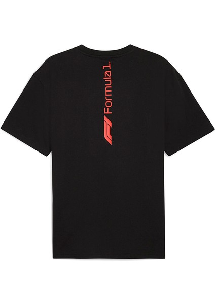 Siyah Erkek Regular Fit T-Shirt 63012201 F1 Ess+ Graphic Tee -Relax indirimleri