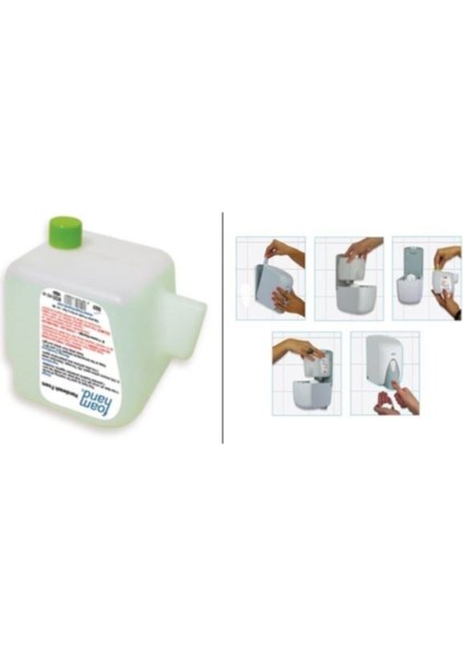 Kremli Köpük Sabun 800 ml Yedek Kartuş, Hijyen ve Temizlik Keyfi fiyatları