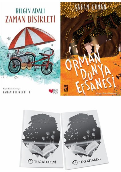 Zaman Bisikleti 1 ve Orman Dünya Efsanesi + Hediyeli