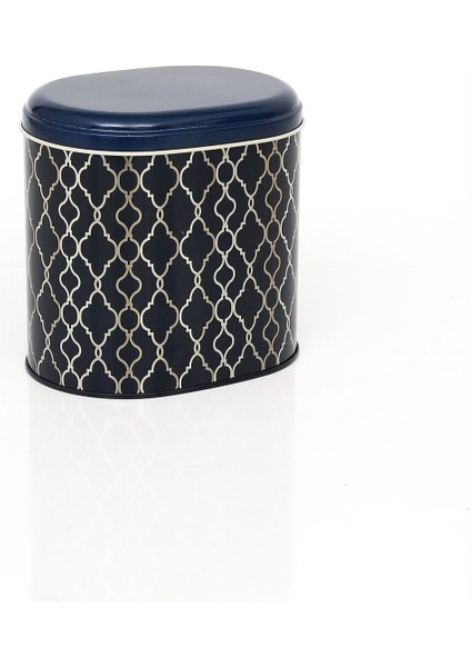 Çok Renkli Oval Metal Saklama Kabı 11X15 Cm, Desenli, Şık ve Dayanıklı fiyatları