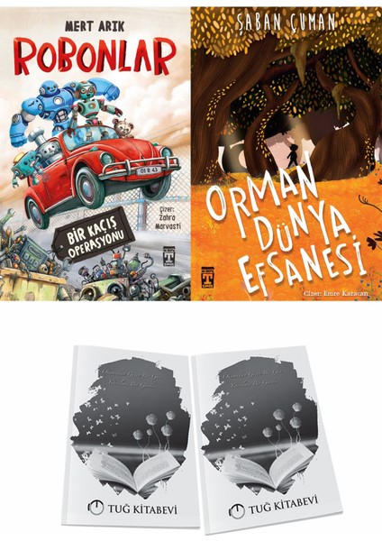 Robonlar ve Orman Dünya Efsanesi + Hediyeli
