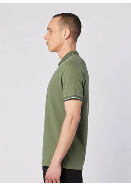 311P6GW-AZ5 Korpo Ezıo 2 Tur Haki Erkek Regular Fit Polo T-Shirt modelleri