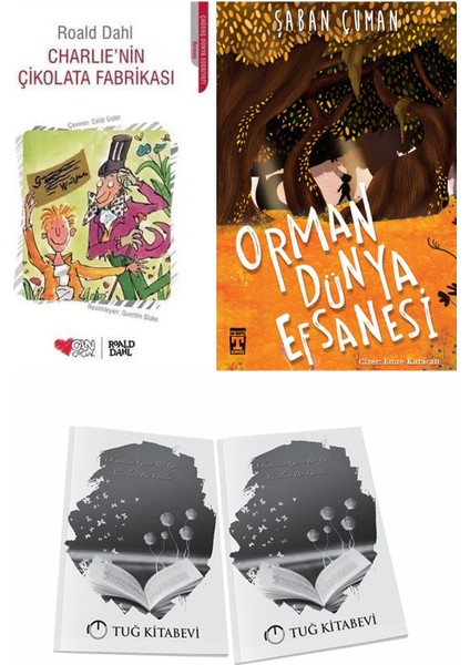 Charlie’nin Çikolata Fabrikası ve Orman Dünya Efsanesi + Hediyeli