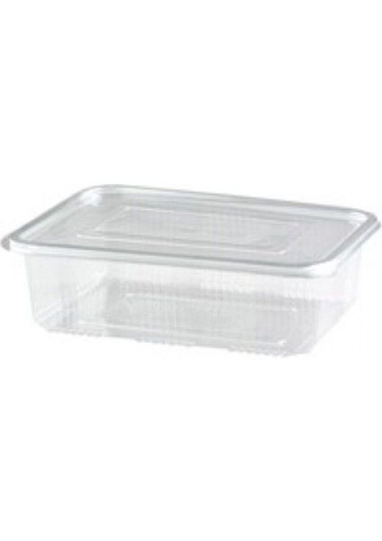 Gri 10'lu Sızdırmaz Kase, 1250 Gr, Düz Kapak, Sağlam ve Kullanışlı Seçenek