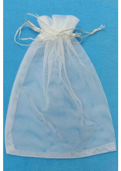 Düz Ufak Tül Kese 13*17 cm Ebatında 25 Adettir Hediyelik Bohçalık Çeyizlik Çerez Sabun Kesesi fiyatları