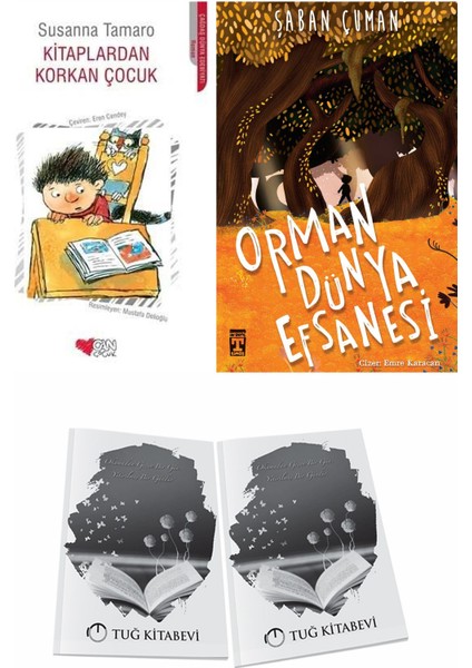 Kitaplardan Korkan Çocuk ve Orman Dünya Efsanesi + Hediyeli