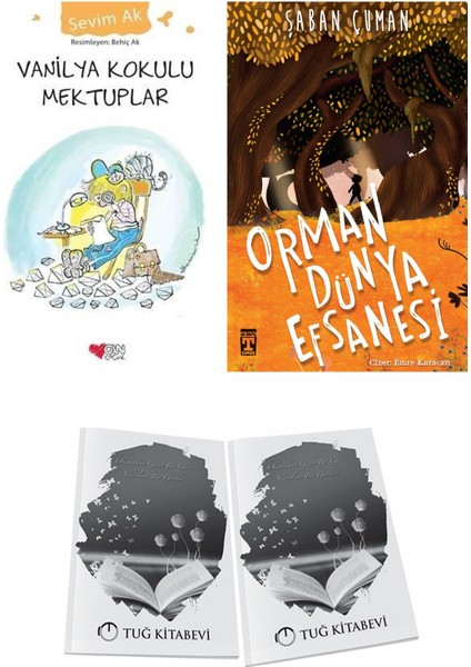 Vanilya Kokulu Mektuplar ve Orman Dünya Efsanesi + Hediyeli