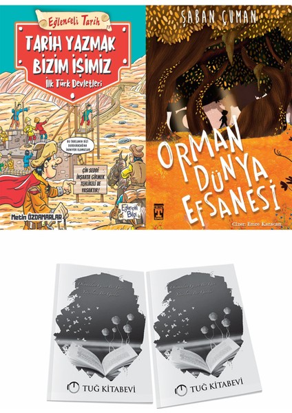 Tarih Yazmak Bizim Işimiz Ilk Türk Devletleri ve Orman Dünya Efsanesi + Hediyeli