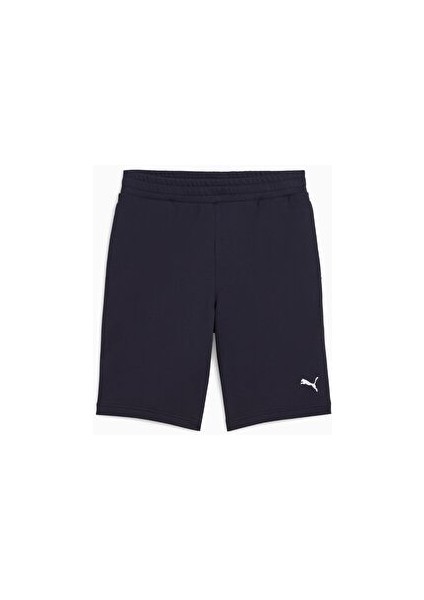Siyah - Beyaz Erkek Regular Fit Düz Şort 68259816 Ess Shorts 10 New Navy