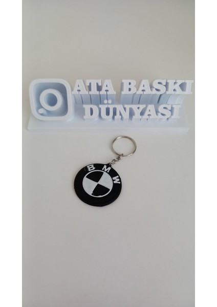 Bmw Logolu 3D Anahtarlık
