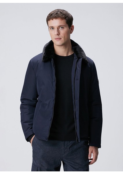 Slim Fit Lacivert Erkek Mont 1091819
