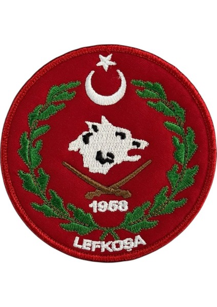 Tmt Lefkoşa Sancağı Patch Peç - 9 cm