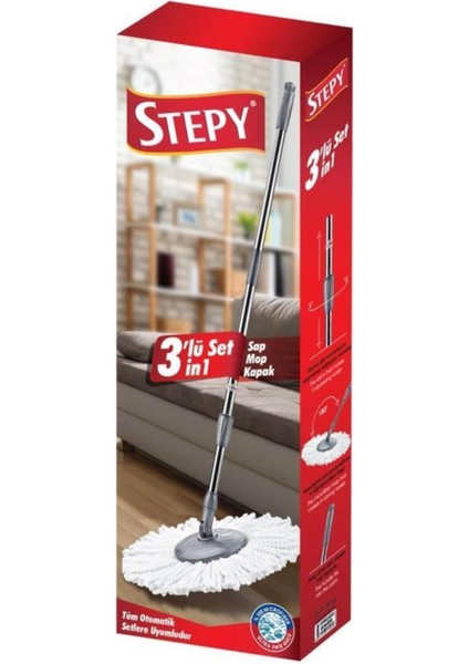 Çoklu Sap Mop Kapak Yedek Seti, Temizlik Için Kullanışlı ve Pratik Alternatif