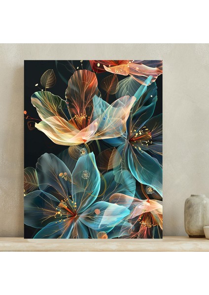 Şeffaf Zarafet Soyut Kanvas Tablo – NV00294 fiyatları