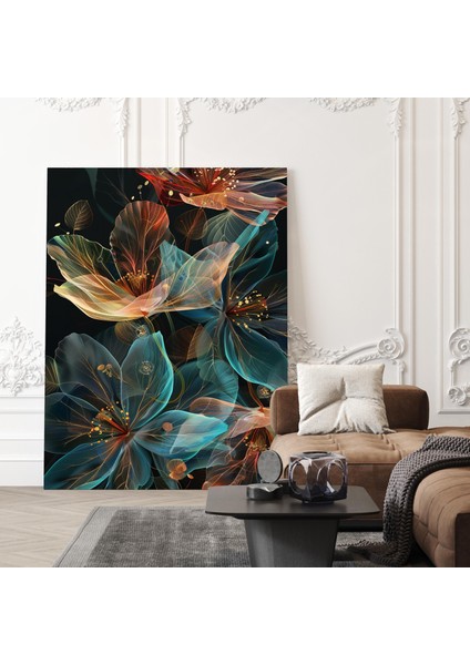 Şeffaf Zarafet Soyut Kanvas Tablo – NV00294 modelleri