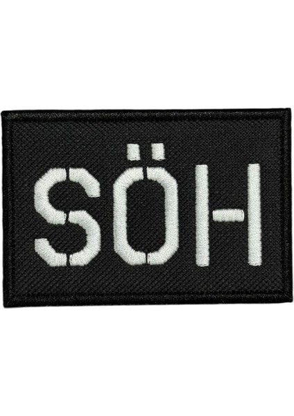 Sahil Güvenlik Özel Harekat Söh Nakış Patch Peç - 8x5 cm
