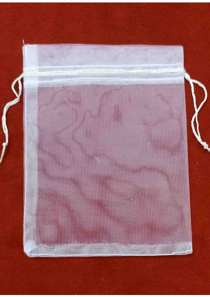 Düz Tül Kese 14*18 cm Ebatında 25 Adettir Hediyelik Bohçalık Çeyizlik Çerez Sabun Kesesi indirimleri
