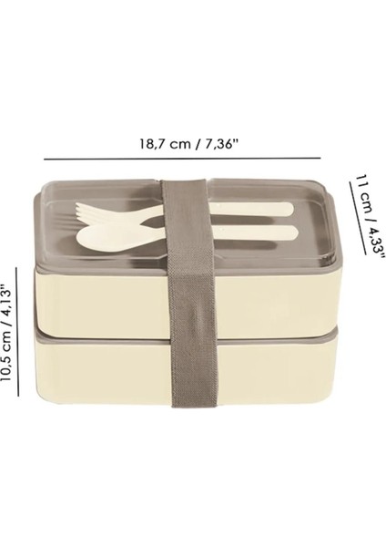 Iki Katlı Yemek Saklama Kabı, Sporcu ve Öğrenci Için Sağlıklı Taşıma Seti indirimleri