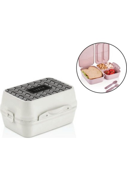 Çocuklar Için Renkli Beslenme Kutusu ve Saklama Kabı Seti