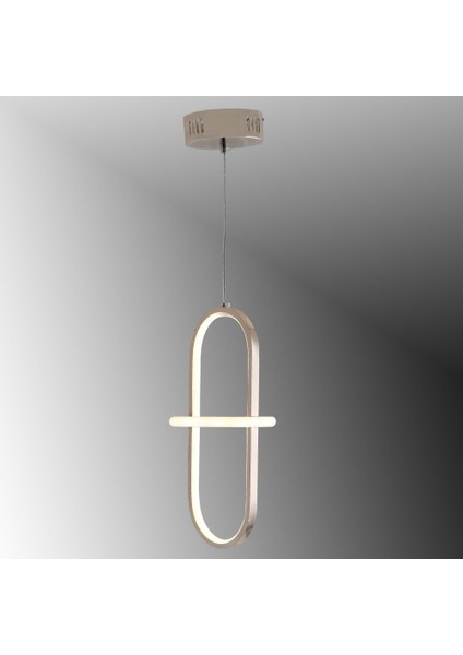 TT006-1-FSR Tt Aydınlatma Minyon Modeli Tekli Fransız Sarı Kaplama LED Avize fiyatları