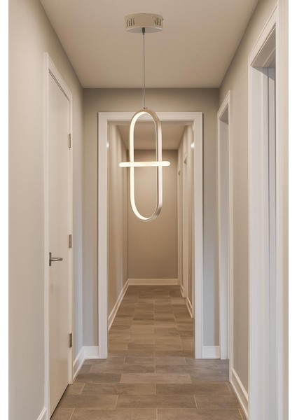 TT006-1-FSR Tt Aydınlatma Minyon Modeli Tekli Fransız Sarı Kaplama LED Avize modelleri