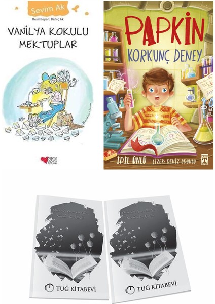 Vanilya Kokulu Mektuplar ve Papkin Korkunç Deney + Hediyeli