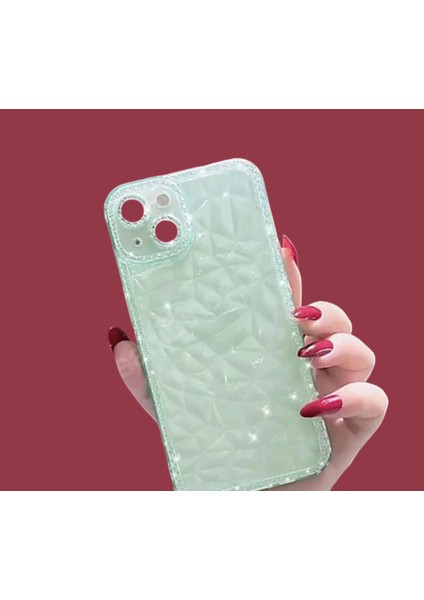 Moda Trendi Elmas Tpu Telefon Koruma Yumuşak Kılıf IPhone 14 Plus Anti Drop Telefon Kılıfı