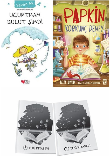 Uçurtmam Bulut Şimdi ve Papkin Korkunç Deney + Hediyeli