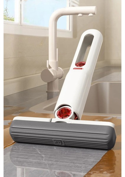 Mini Döner Paspas, Cam ve Zemin Temizleme Aracı, Hafif ve Pratik Temizlik Çözümü