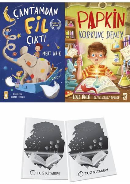 Çantamdan Fil Çıktı ve Papkin Korkunç Deney + Hediyeli