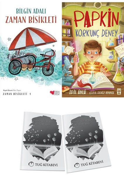 Zaman Bisikleti 1 ve Papkin Korkunç Deney + Hediyeli