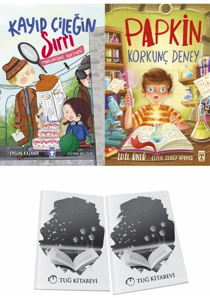 Kayıp Çileğin Sırrı ve Papkin Korkunç Deney + Hediyeli