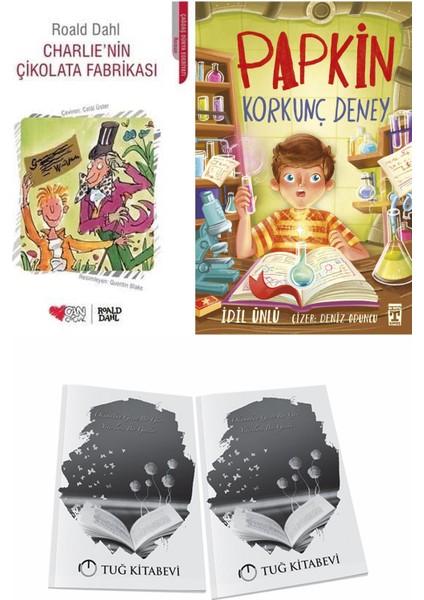 Charlie’nin Çikolata Fabrikası ve Papkin Korkunç Deney + Hediyeli