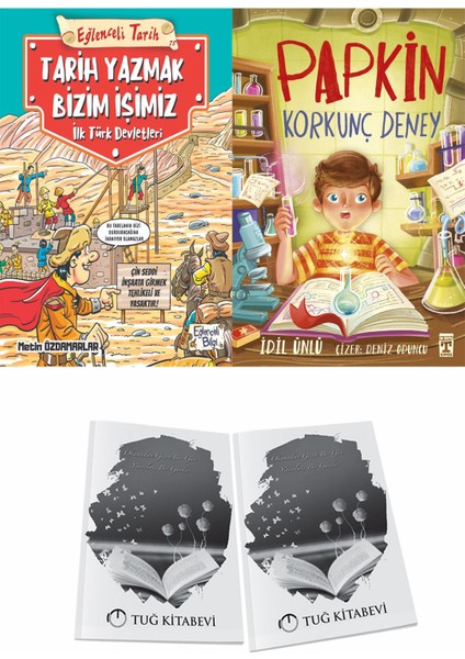 Tarih Yazmak Bizim Işimiz Ilk Türk Devletleri ve Papkin Korkunç Deney + Hediyeli