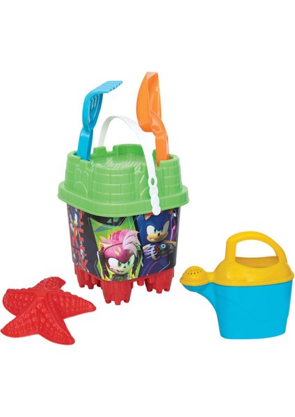 Kahverengi Sonic Kale Kova ve Plaj Seti, Eğlenceli ve Renkli Yaz Aktiviteleri Için Ideal